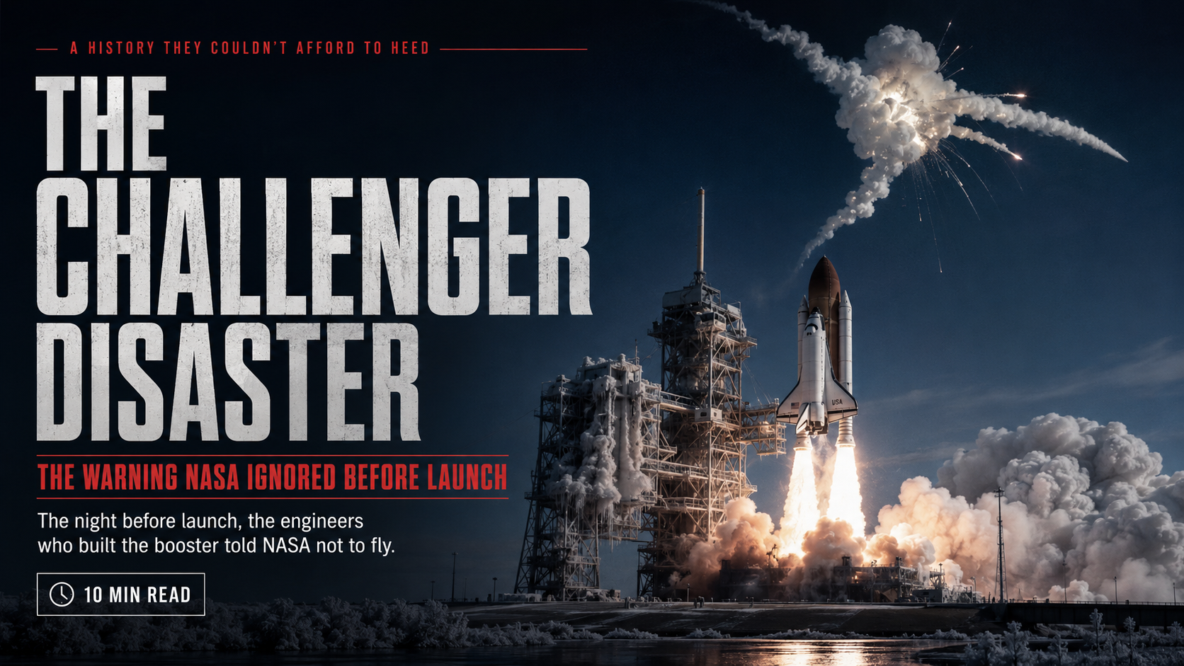 The Challenger Disaster: The Warning NASA Ignored Before Launch featured image