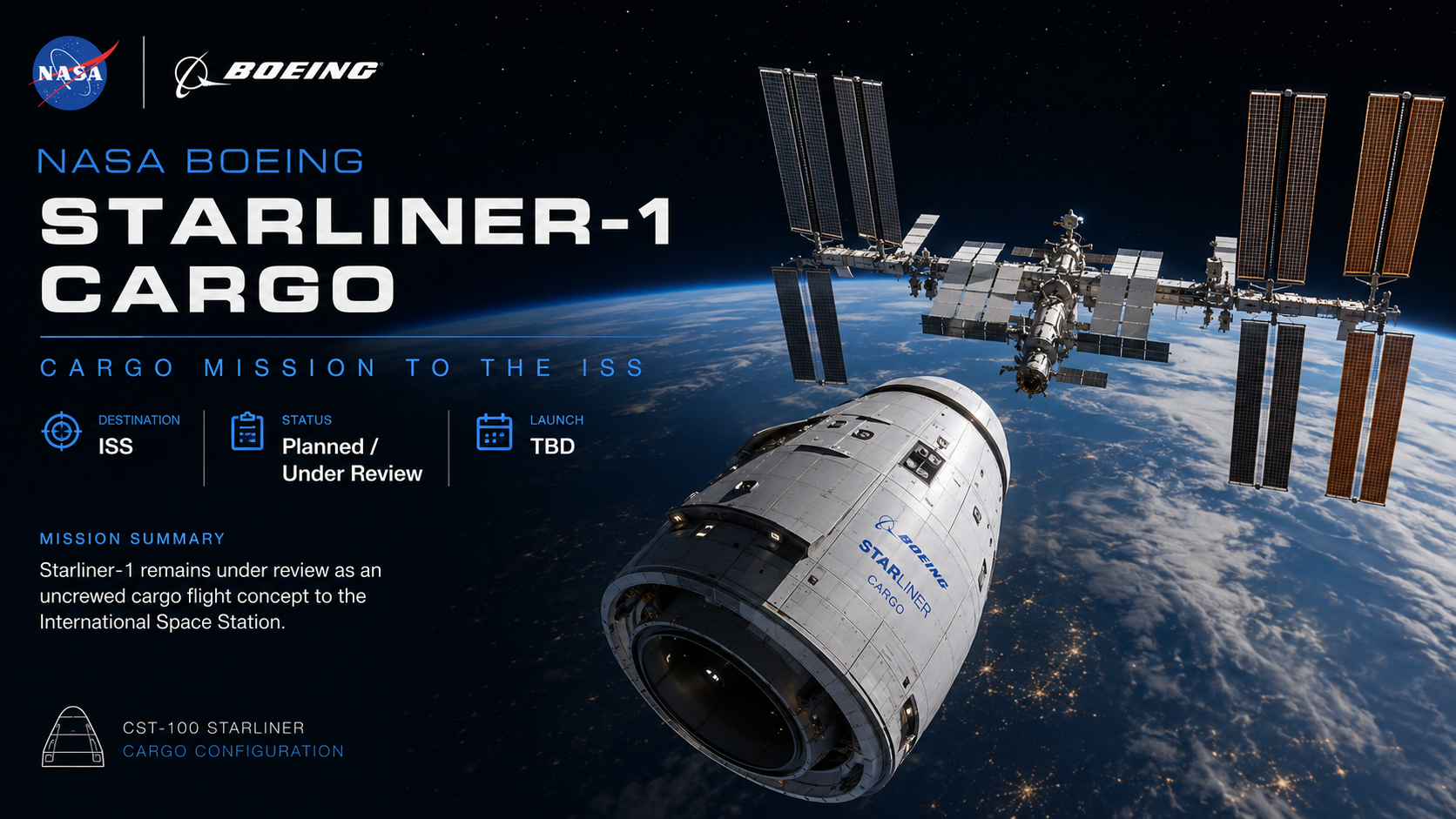 NASA Boeing Starliner-1 Cargo featured image