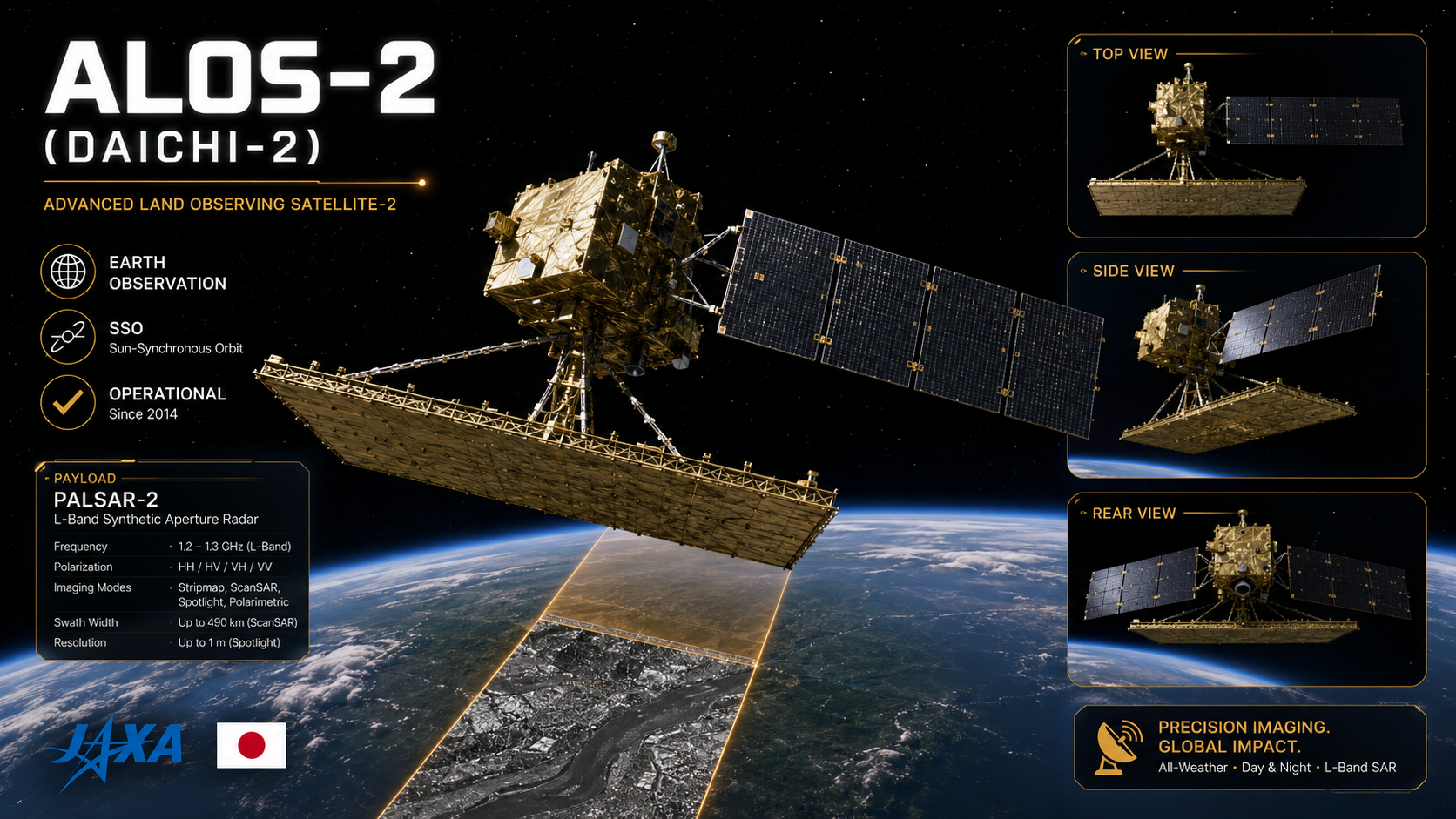 ALOS-2 (Daichi-2) featured image